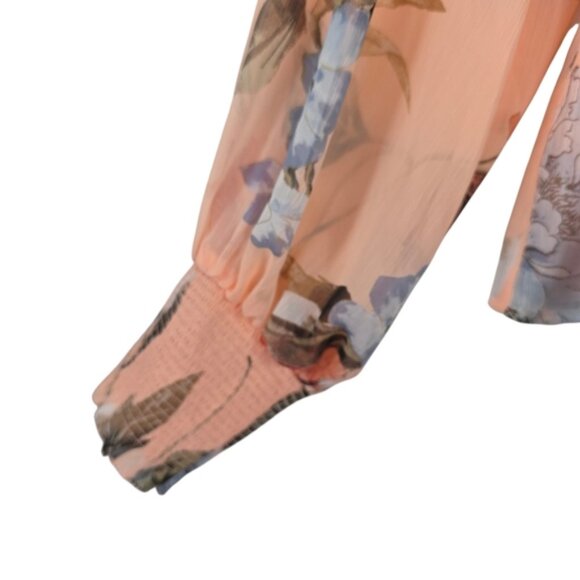 White HouseBlack Market Floral Top - Picture 6 of 6